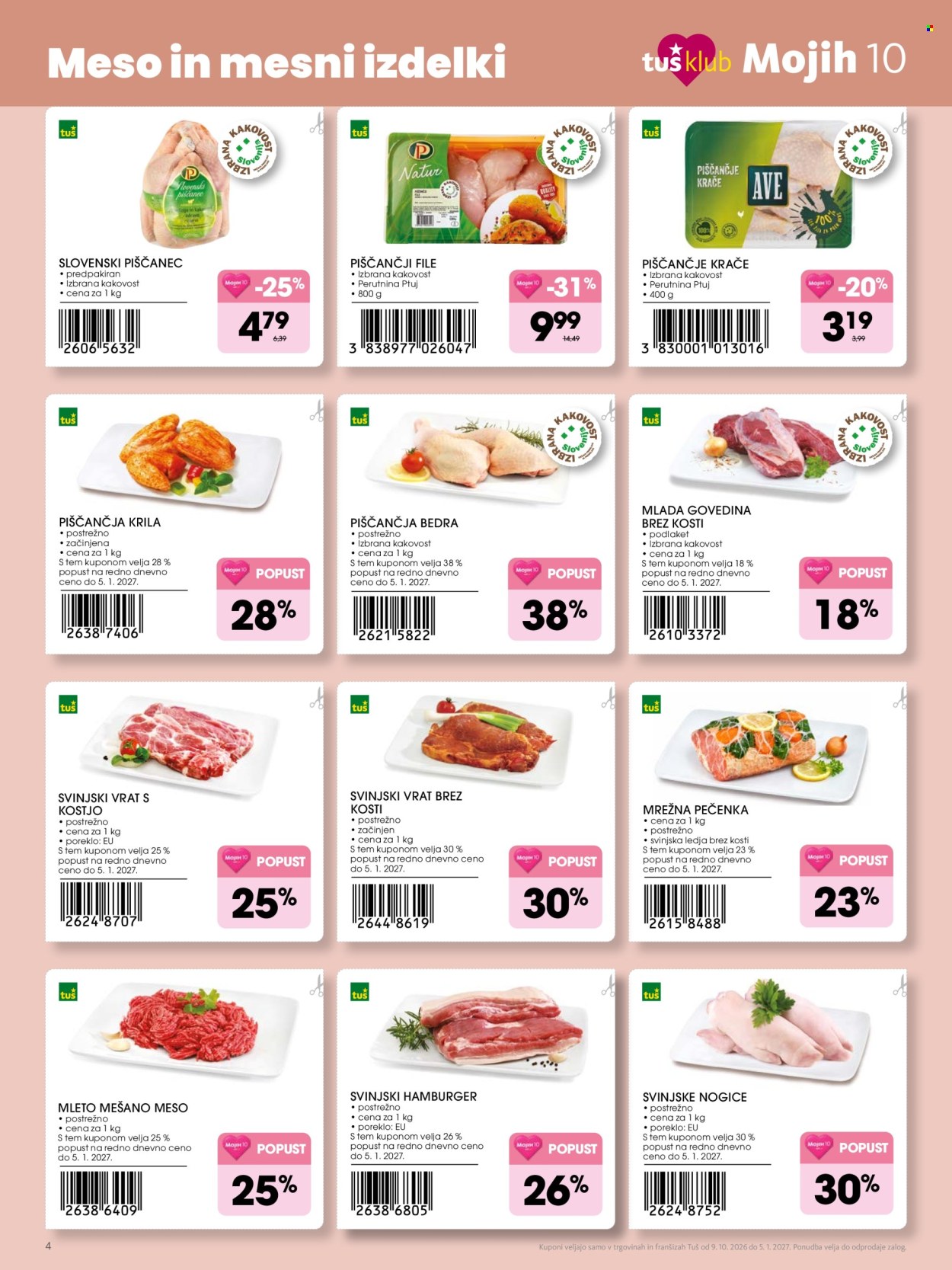Tuš katalog - 09.10.2026 - 05.01.2027. Stran 4