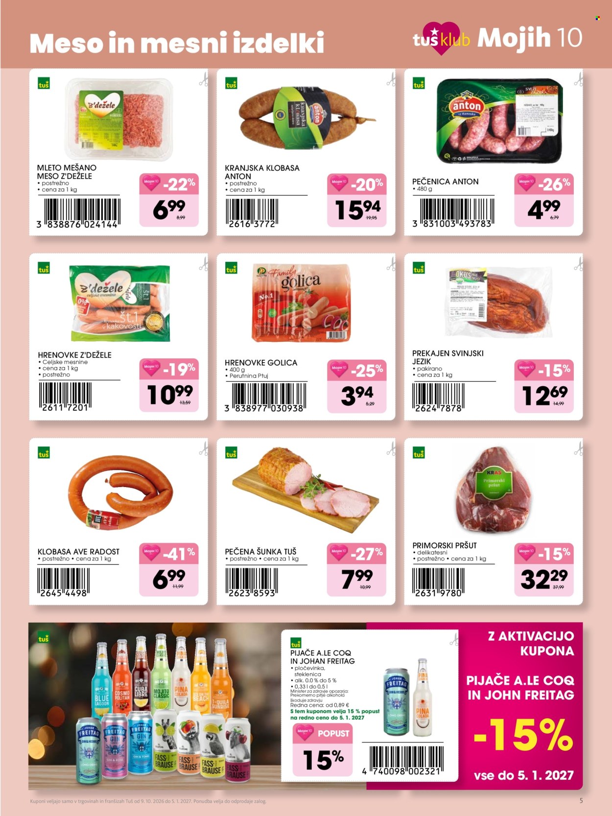 Tuš katalog - 09.10.2026 - 05.01.2027. Stran 5