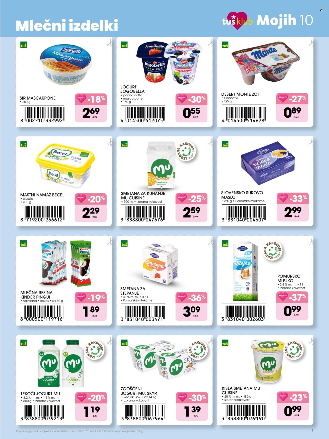 Tuš katalog - 09.10.2026 - 05.01.2027. Stran 7