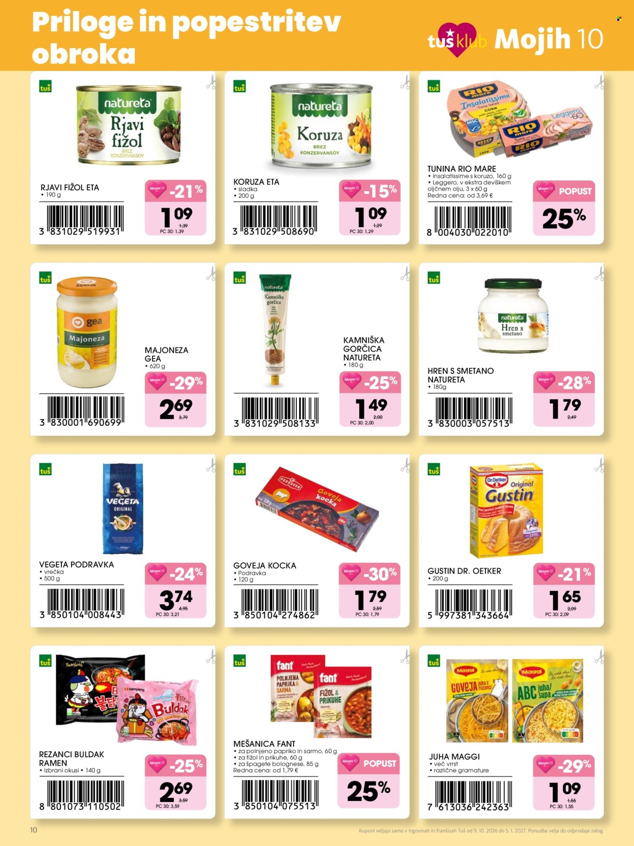 Tuš katalog - 09.10.2026 - 05.01.2027. Stran 10