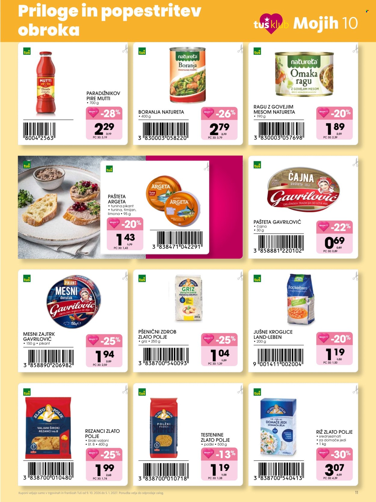 Tuš katalog - 09.10.2026 - 05.01.2027. Stran 11