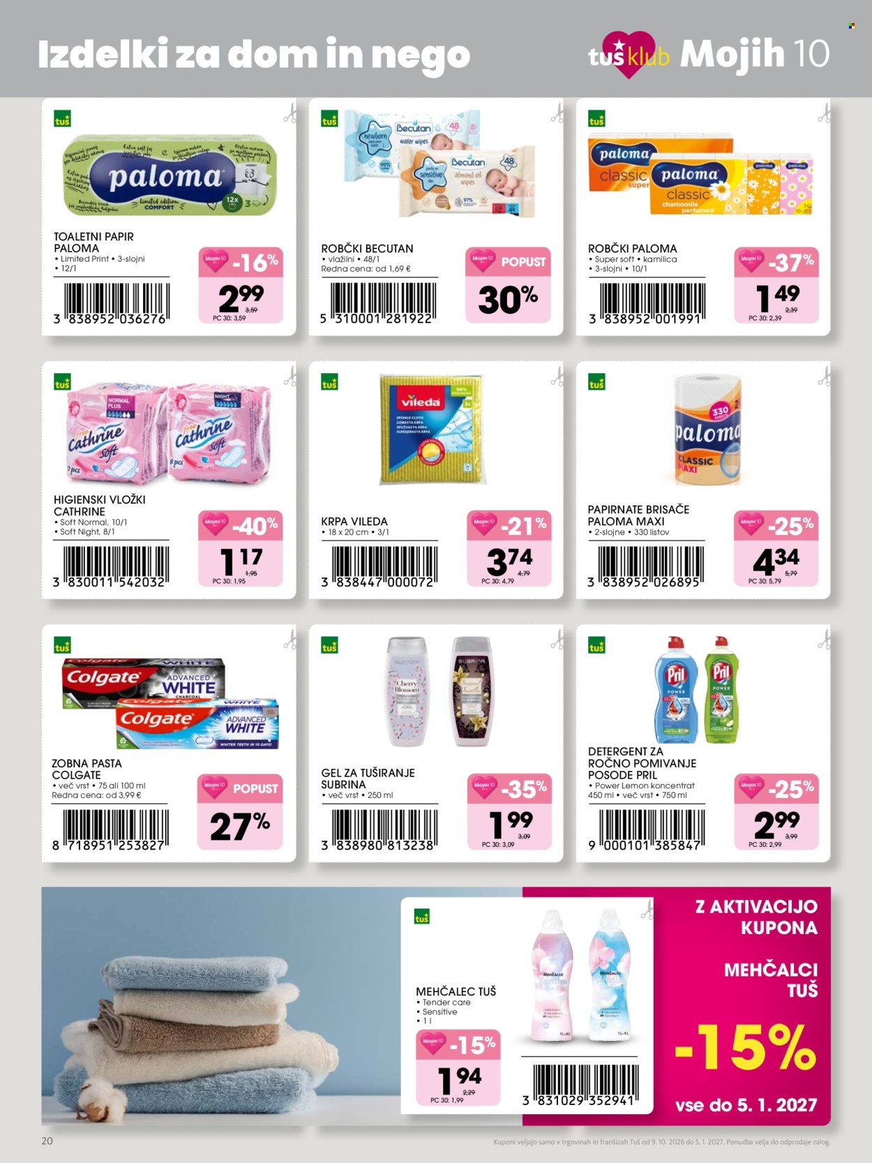 Tuš katalog - 09.10.2026 - 05.01.2027. Stran 20