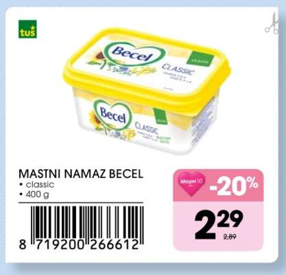 Mastni Namaz Becel