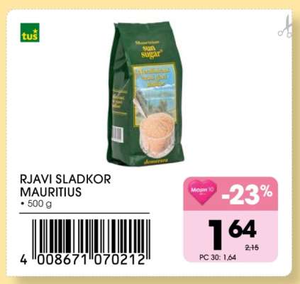 RJAVI SLADKOR MAURITIUS