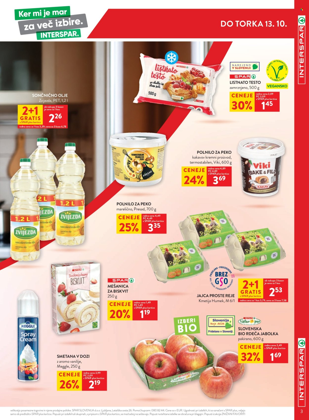 INTERSPAR katalog - 07.10.2026 - 20.10.2026. Stran 3