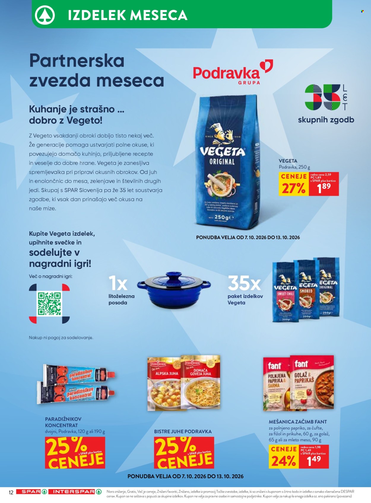 SPAR katalog - 07.10.2026 - 20.10.2026. Stran 20