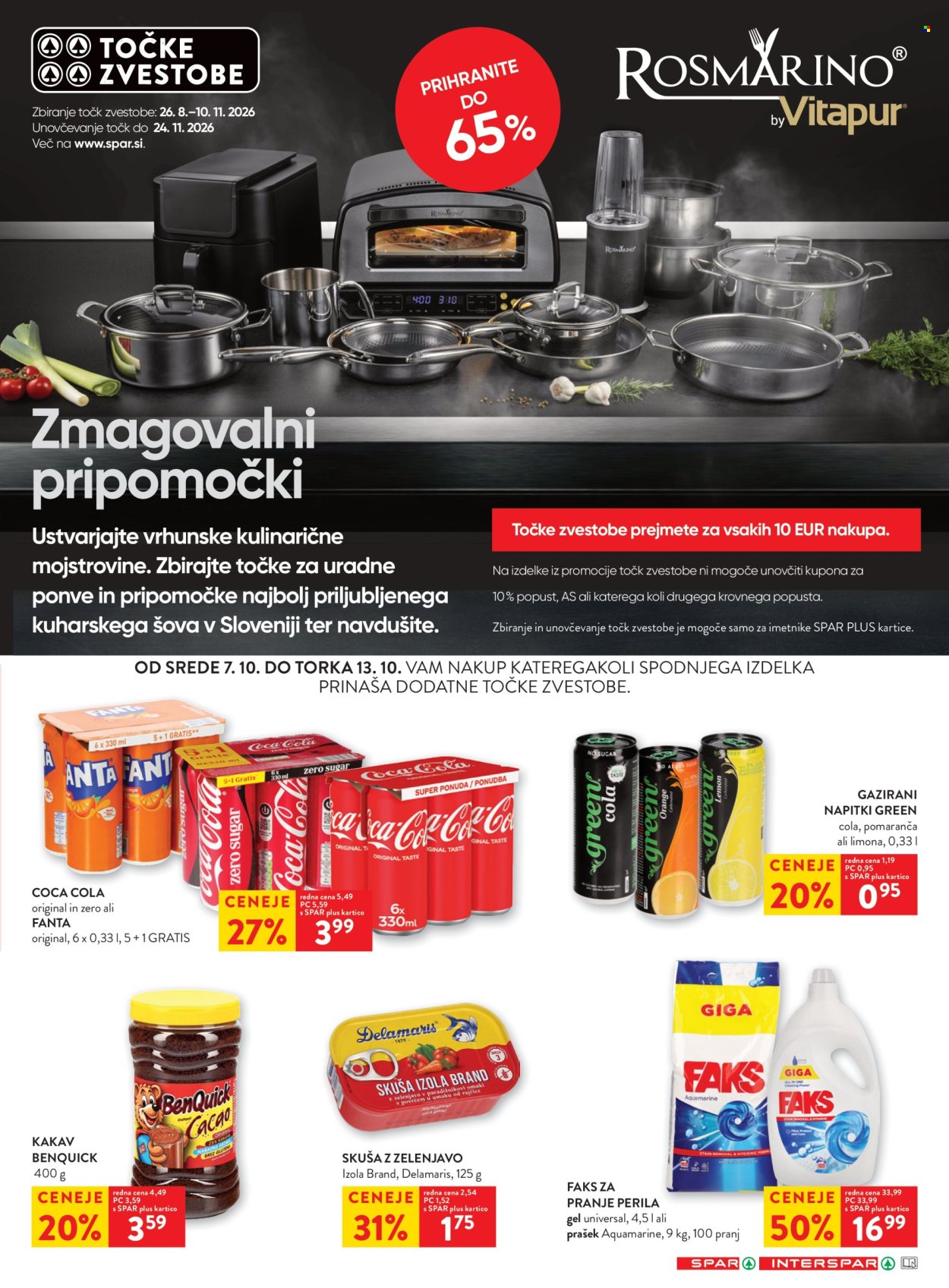 SPAR katalog - 07.10.2026 - 20.10.2026. Stran 21