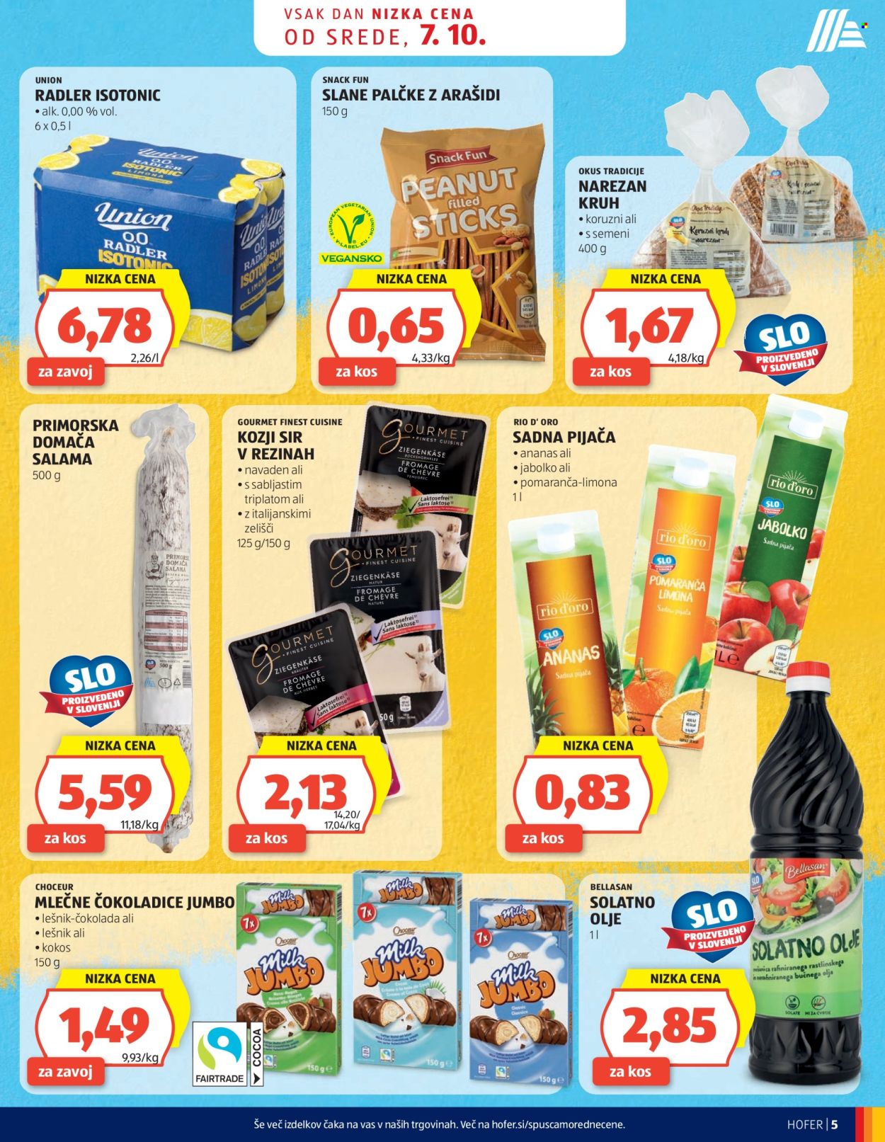 Hofer katalog - 07.10.2026 - 15.10.2026. Stran 5