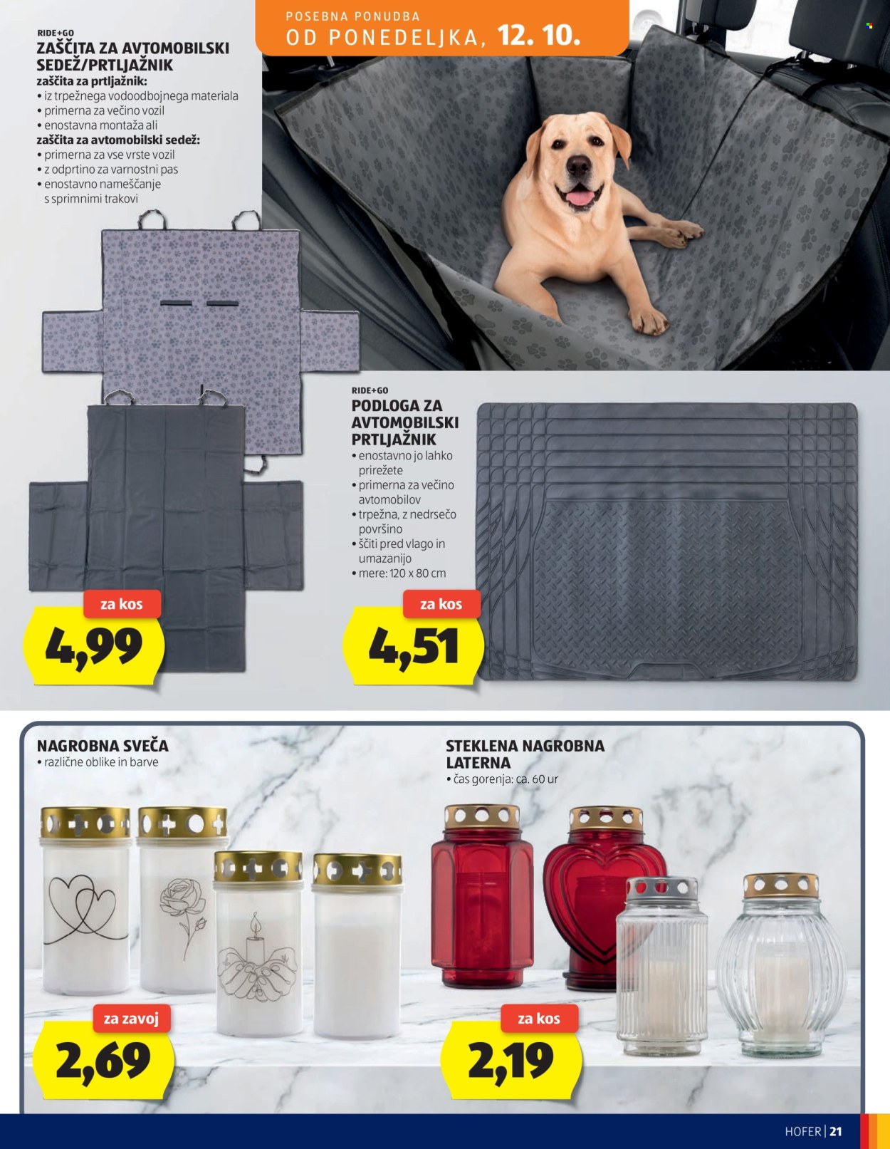 Hofer katalog - 07.10.2026 - 15.10.2026. Stran 21