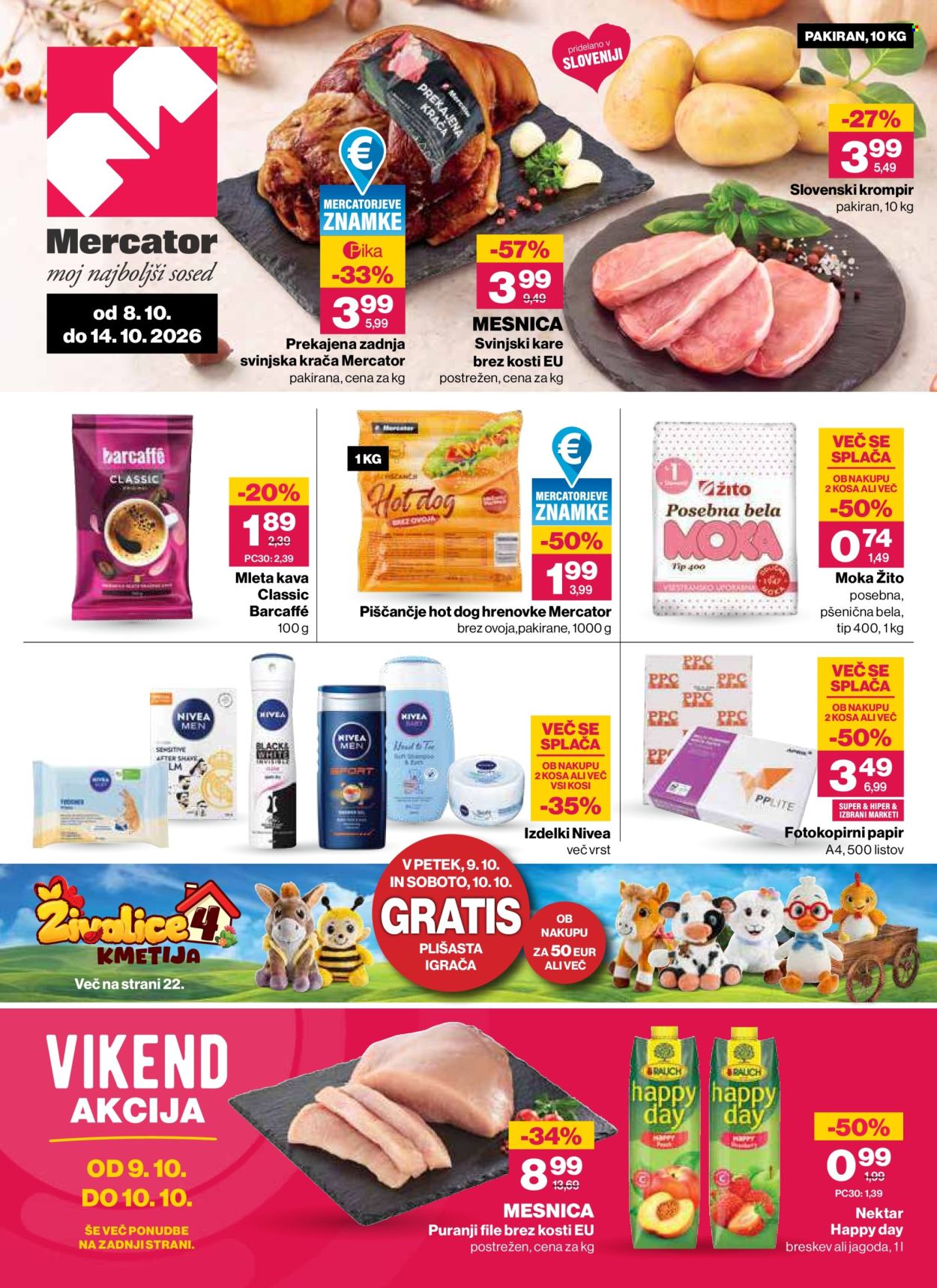 Mercator katalog - 08.10.2026 - 14.10.2026. Stran 1