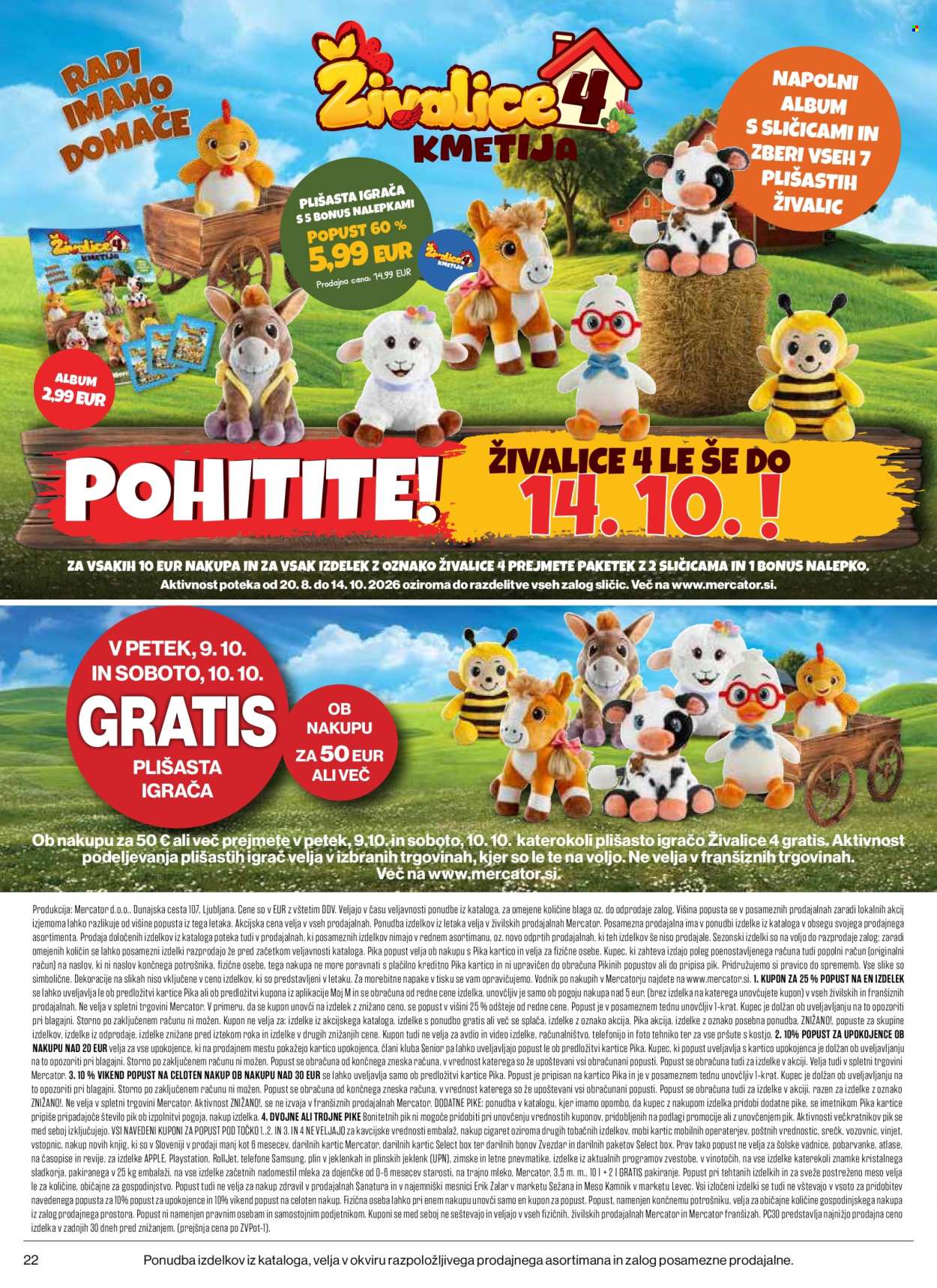 Mercator katalog - 08.10.2026 - 14.10.2026. Stran 22