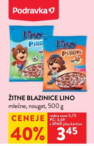 Žitne blazinice Lino