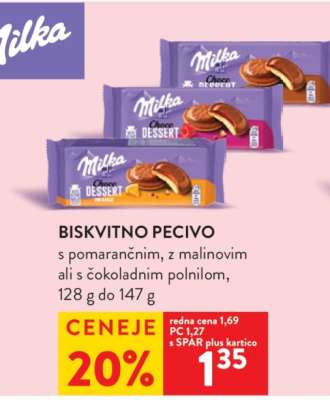 Milka Choco dessert
