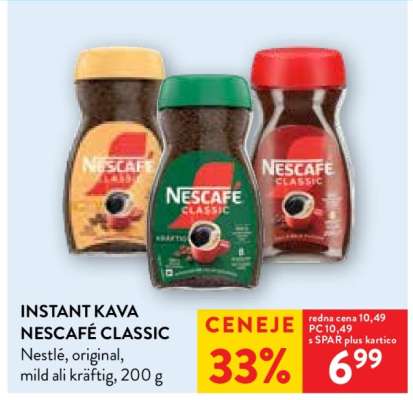 Instant Kava Nescafe Classic