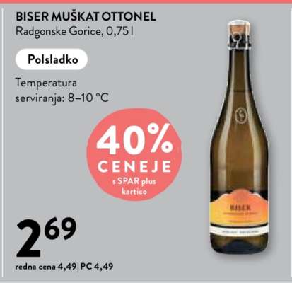 BISER MUŠKAT OTONEL