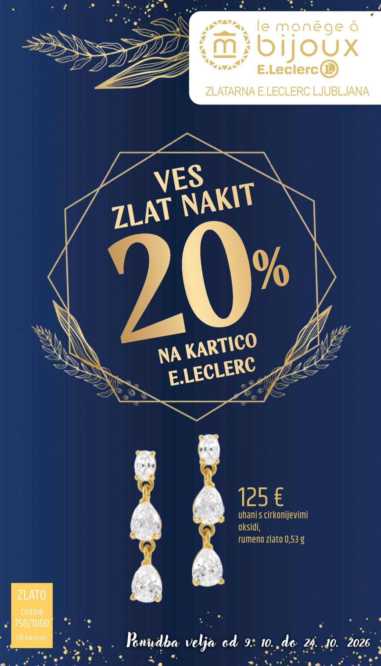 E.Leclerc katalog - 09.10.2026 - 23.10.2026. Stran 1