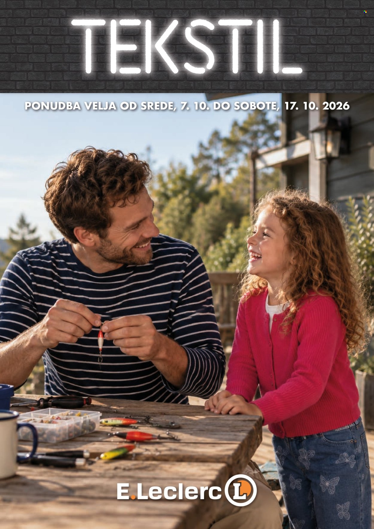 E.Leclerc katalog - 07.10.2026 - 17.10.2026. Stran 1