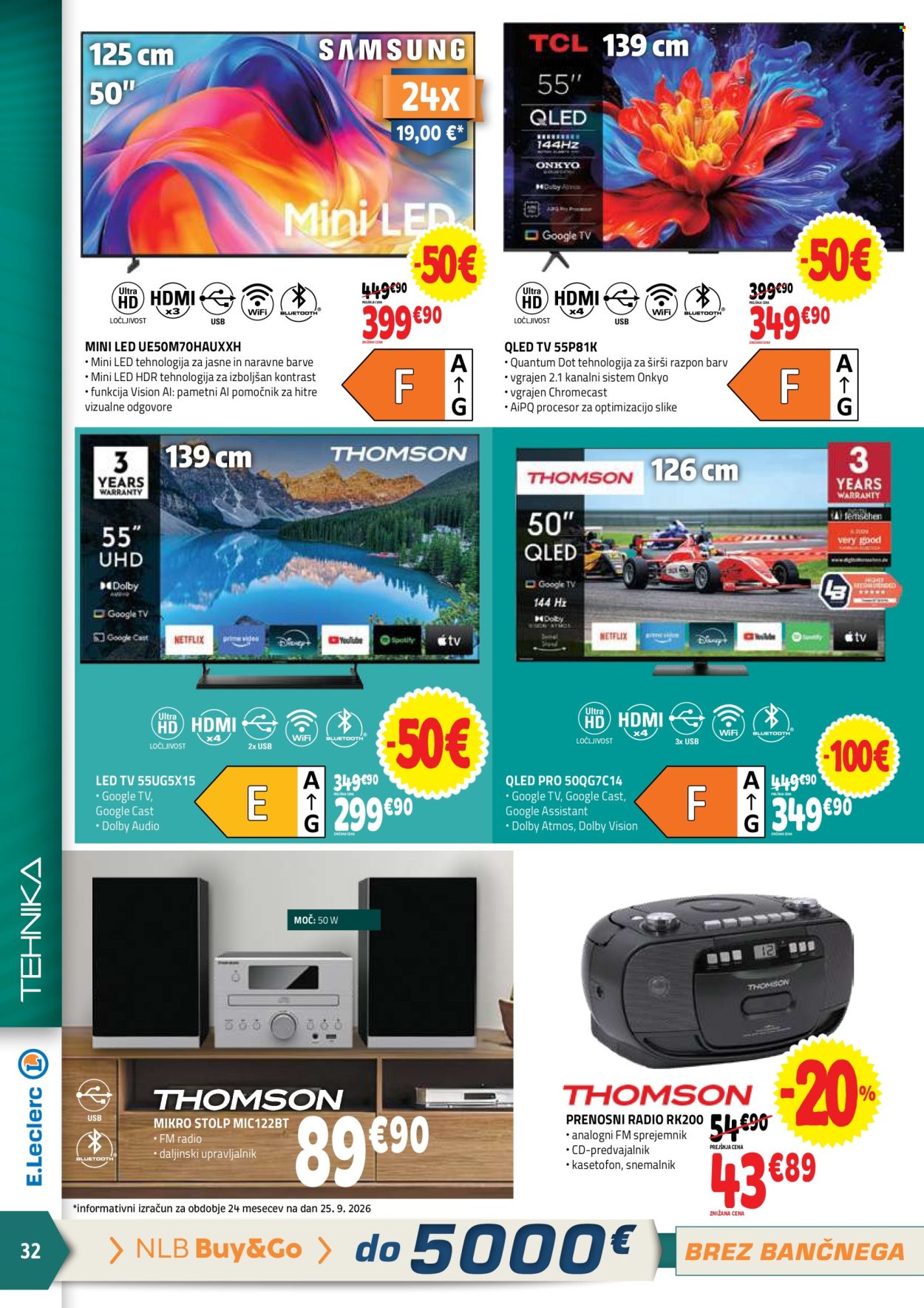 E.Leclerc katalog - 07.10.2026 - 17.10.2026. Stran 32