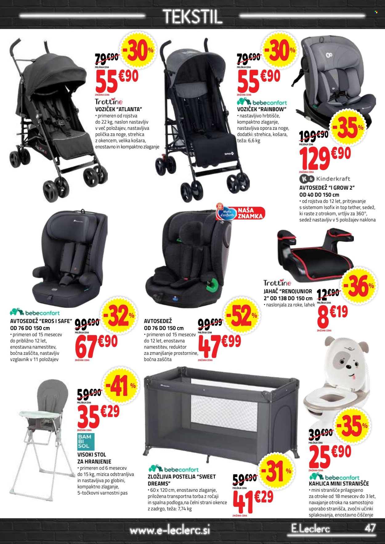 E.Leclerc katalog - 07.10.2026 - 17.10.2026. Stran 47