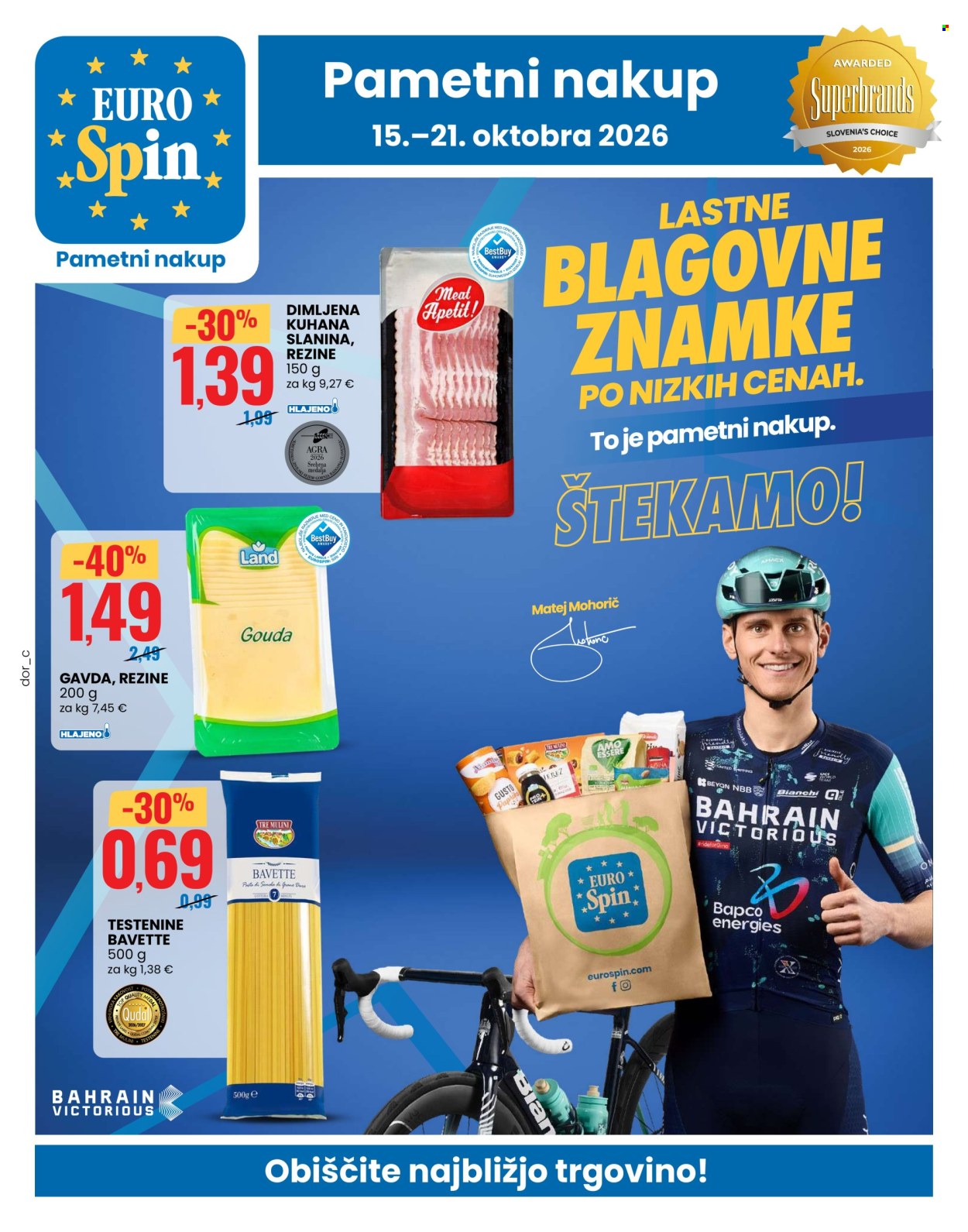 EuroSpin katalog - 15.10.2026 - 21.10.2026. Stran 1