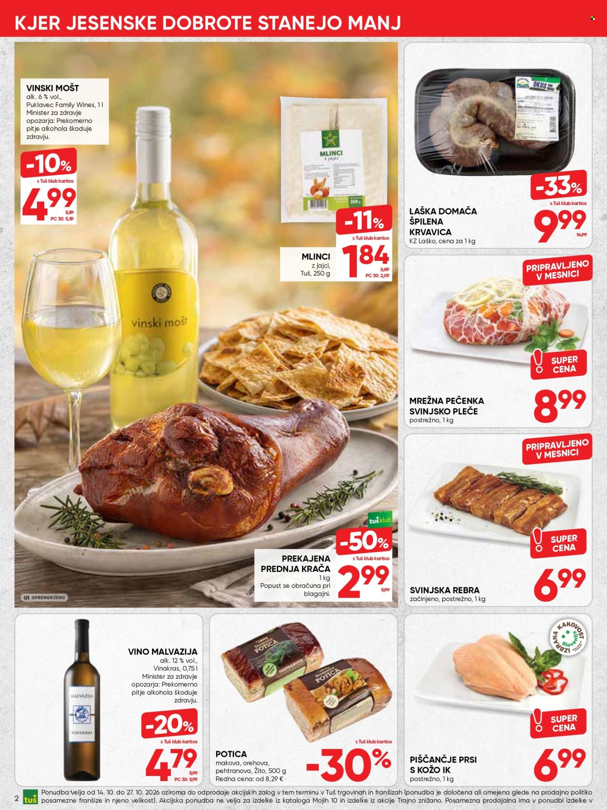 Tuš katalog - 14.10.2026 - 27.10.2026. Stran 2