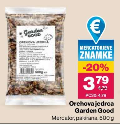 Orehova jedrca Garden Good
