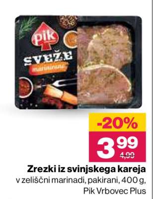 Zrezki iz svinjskega kareja