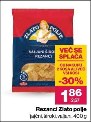 Rezanci Zlato polje