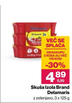 Skuša Izola Brand Delamaris