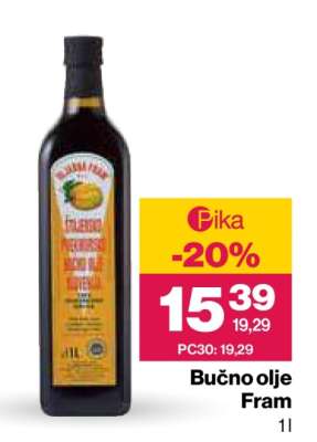 Bučno olje Fram