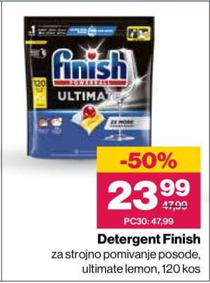 Detergent Finish