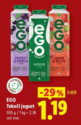 EGO Tekoči jogurt