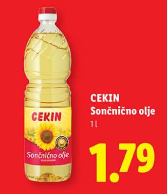 CEKIN Sončnično olje