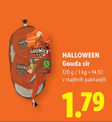 HALLOWEEN Gouda sir