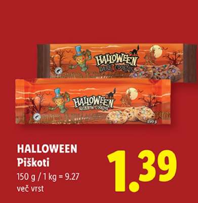 HALLOWEEN Piškoti