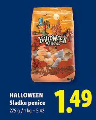 HALLOWEEN Sladke penice