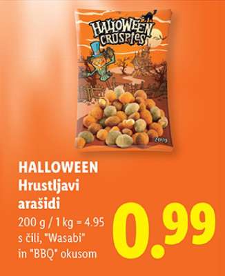 HALLOWEEN Hrustljavi arašidi