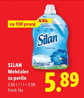 Silan Mehčalec za Perilo