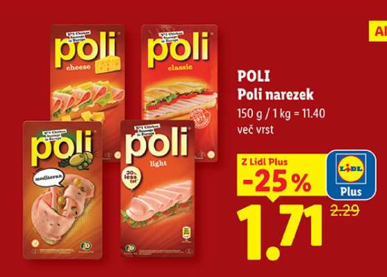 Poli Poli narezek