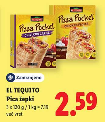 EL TEQUITO Pica žepki