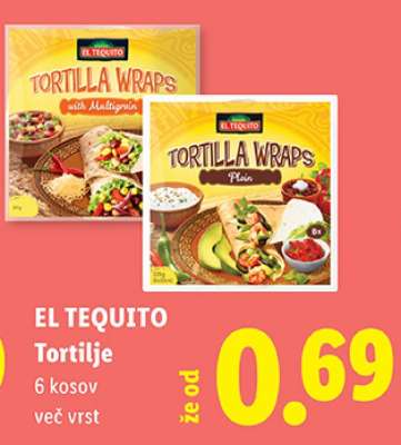 EL TEQUITO Tortilje