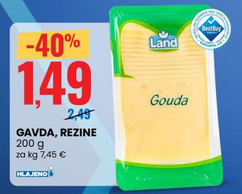 Gavda, rezine
