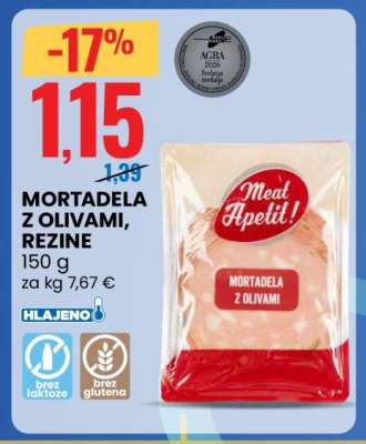 MORTADELA Z OLIVAMI, REZINE