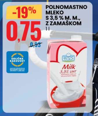 Polnomastno Mleko