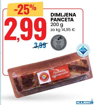 DIMLJENA PANCETA