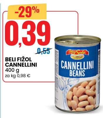 Beli Fižol Cannellini