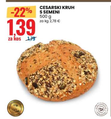 CESARSKI KRUH S SEMENI