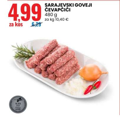 SARAJEVSKI GOVEJI ČEVAPČIČI
