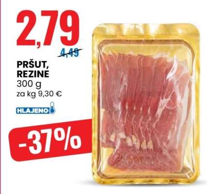 PRŠUT, REZINE