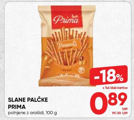 SLANE PALČKE PRIMA